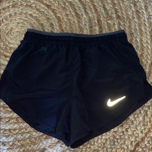 black nike shorts